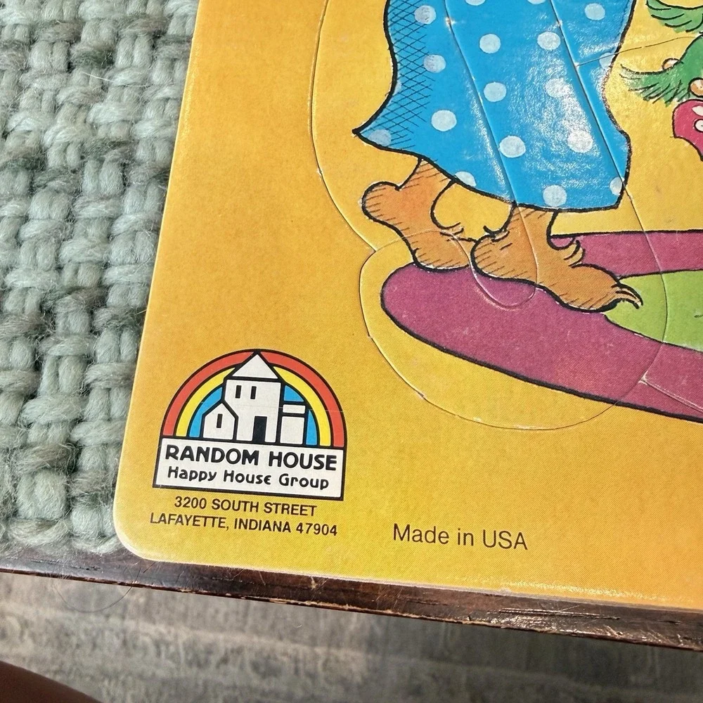 The Berenstain Bears Frame Tray Puzzle Lot‎ Of 3 Vintage 1988 Kids Random House